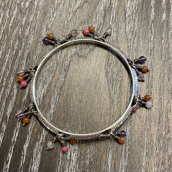 COPY - Brighton Bangle Bracelet With Colored Beads - Picture 4 of 6